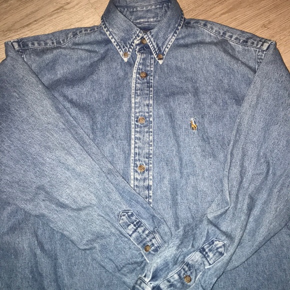 Ralph Lauren Jean Shirt - Picture 1 of 2